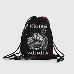 Рюкзак-мешок Викинги: Вальхалла Vikings: Valhalla, цвет: 3D-принт