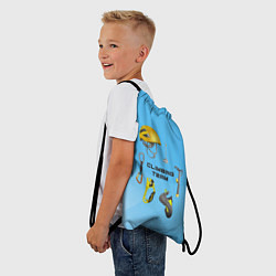 Рюкзак-мешок Снаряжение для гор, цвет: 3D-принт — фото 2
