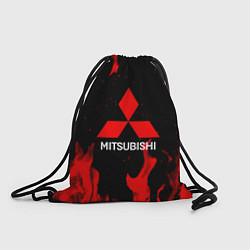 Рюкзак-мешок Mitsubishi Red Fire, цвет: 3D-принт