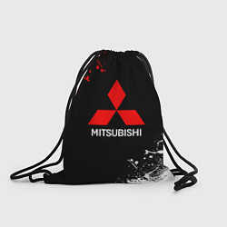 Рюкзак-мешок Mitsubishi брызги красок, цвет: 3D-принт