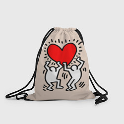 Рюкзак-мешок Светлое сердце, цвет: 3D-принт