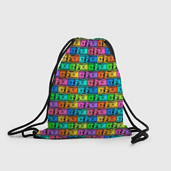 Рюкзак-мешок Разноцветные Доллары, цвет: 3D-принт