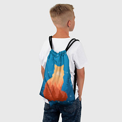 Рюкзак-мешок Лисица 3D, цвет: 3D-принт — фото 2