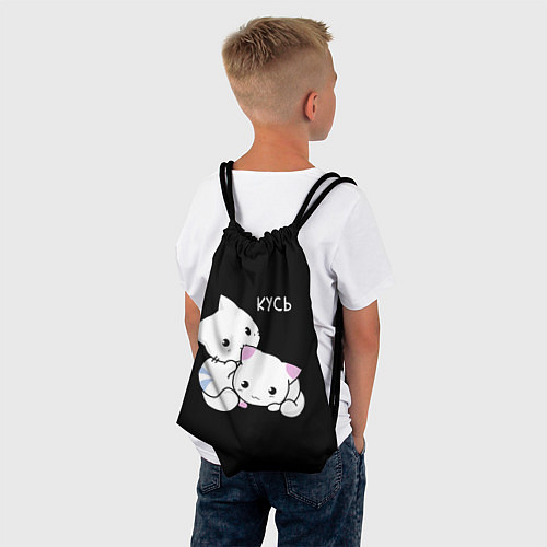 Мешок для обуви КУCЬ / 3D-принт – фото 4