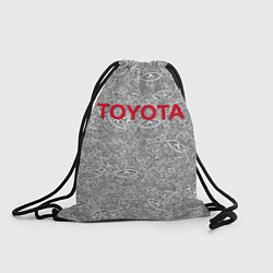 Рюкзак-мешок TOYOTA PATTERN LOGO Z, цвет: 3D-принт