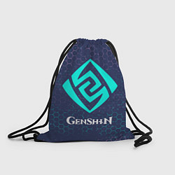 Мешок для обуви GENSHIN IMPACT - ГЕО Графика