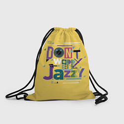 Рюкзак-мешок Джаз Jazz, цвет: 3D-принт