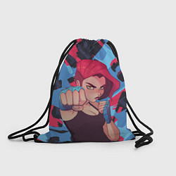 Рюкзак-мешок Уличная девчонка, цвет: 3D-принт
