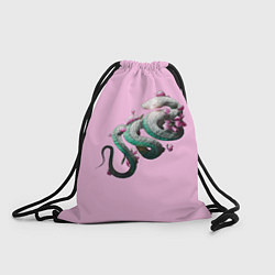 Рюкзак-мешок Мерцающий символ Мудрости, цвет: 3D-принт