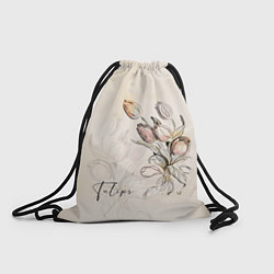 Рюкзак-мешок Весеннее письмо, цвет: 3D-принт
