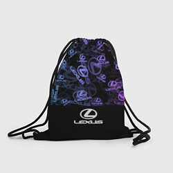 Мешок для обуви LEXUS LOGO NEON PATTERN