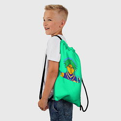Рюкзак-мешок Адепт Сяо, цвет: 3D-принт — фото 2