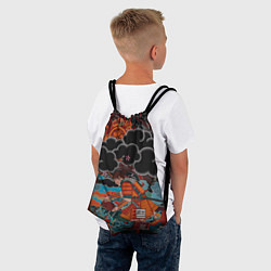 Рюкзак-мешок Последняя сакура, цвет: 3D-принт — фото 2