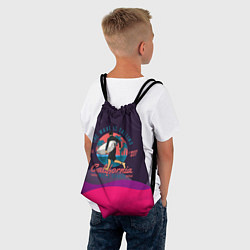 Рюкзак-мешок Серфинг и лето, цвет: 3D-принт — фото 2
