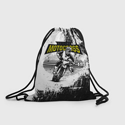 Рюкзак-мешок Motocross Мотокросс, цвет: 3D-принт