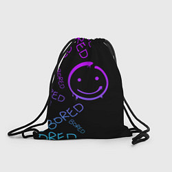 Рюкзак-мешок Neon Bored Half pattern, цвет: 3D-принт