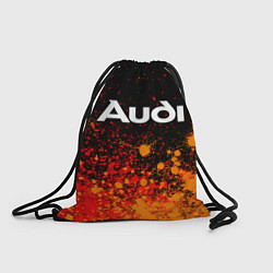 Рюкзак-мешок AUDI Краска, цвет: 3D-принт