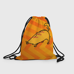 Рюкзак-мешок Поклон кота, цвет: 3D-принт