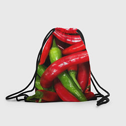 Рюкзак-мешок Жгучие перцы, цвет: 3D-принт
