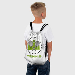 Рюкзак-мешок TENNIS Теннис, цвет: 3D-принт — фото 2