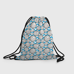 Рюкзак-мешок Мячи Волейбольные, цвет: 3D-принт
