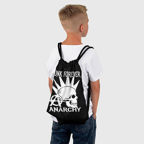 Мешок для обуви PUNK FOREVER ANARCHY / 3D-принт – фото 4