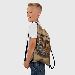 Рюкзак-мешок Uncharted Анчартед, цвет: 3D-принт — фото 2