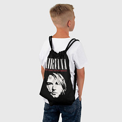 Рюкзак-мешок NIRVANA Kurt Cobain, цвет: 3D-принт — фото 2