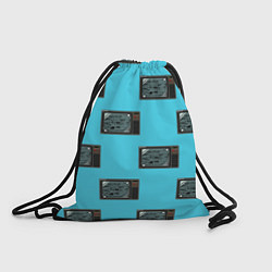 Рюкзак-мешок ВИНТАЖНЫЕ ТЕЛЕВИЗОРЫ, цвет: 3D-принт