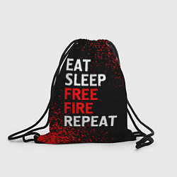 Мешок для обуви Eat Sleep Free Fire Repeat Арт