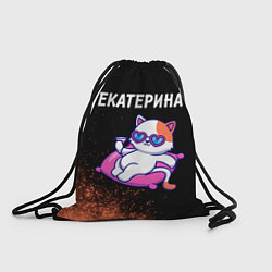 Рюкзак-мешок Екатерина КОШЕЧКА Краска, цвет: 3D-принт