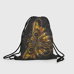 Рюкзак-мешок Бабочка Стимпанк, цвет: 3D-принт
