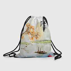 Рюкзак-мешок China Landscape, цвет: 3D-принт