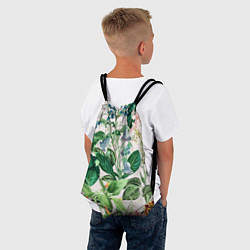 Рюкзак-мешок Цветы Яркое Лето, цвет: 3D-принт — фото 2