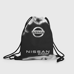 Рюкзак-мешок NISSAN Sport Пламя, цвет: 3D-принт