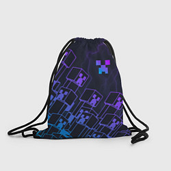 Рюкзак-мешок Minecraft CREEPER NEON, цвет: 3D-принт