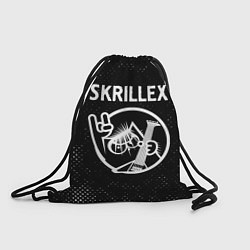 Рюкзак-мешок Skrillex - КОТ - Потертости, цвет: 3D-принт