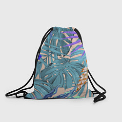 Рюкзак-мешок Цветы Цветущие Тропики, цвет: 3D-принт