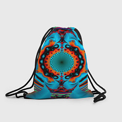 Рюкзак-мешок АБСТРАКТНЫЙ УЗОР ИЛЛЮЗИЯ, цвет: 3D-принт