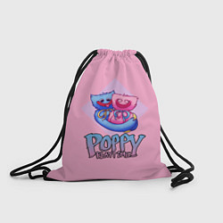 Рюкзак-мешок POPPY PLAYTIME - KISSY MISSY AND HAGGY WAGGY, цвет: 3D-принт