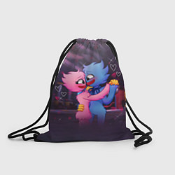 Рюкзак-мешок POPPY PLAYTIME Влюбленные Хагги Вагги и Кисси Мисс, цвет: 3D-принт