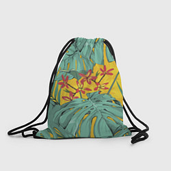 Рюкзак-мешок Цветы В Джунглях, цвет: 3D-принт