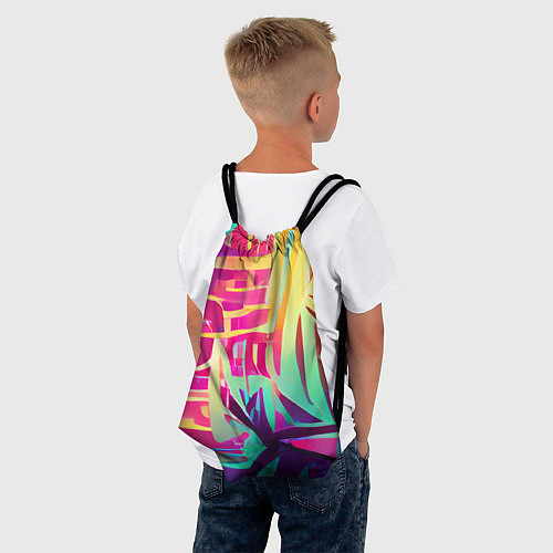 Мешок для обуви Хиппи вайб / 3D-принт – фото 4