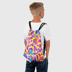 Рюкзак-мешок Красочные пятна, цвет: 3D-принт — фото 2
