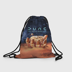 Мешок для обуви Dune: Spice Wars песчаные дюны и рука с базой