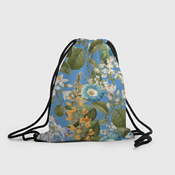 Рюкзак-мешок Цветы Радужный Сад, цвет: 3D-принт