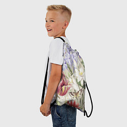 Рюкзак-мешок Цветы Утренний Букет Лилий, цвет: 3D-принт — фото 2