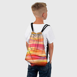 Рюкзак-мешок Закатное солнце, цвет: 3D-принт — фото 2