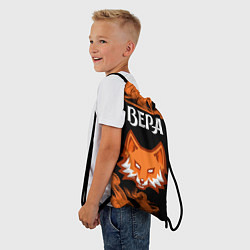 Рюкзак-мешок Вера - ЛИСА - Пламя, цвет: 3D-принт — фото 2