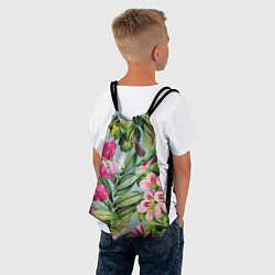 Рюкзак-мешок Цветы Эдема, цвет: 3D-принт — фото 2